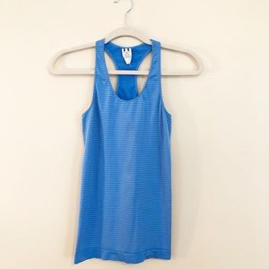 Under Armour blue racerback tank size Small P